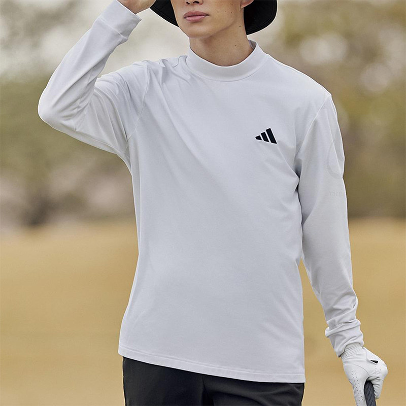 Adidas/阿迪达斯正品GRF LS MOCK男士运动高尔夫半高领T恤JL7941