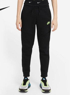 Nike/耐克正品 当季新款大童运动休闲舒适针织长裤 CU9213-011