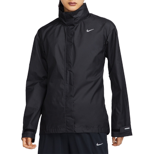 Nike/耐克官方正品当季新款女士跑步运动反光梭织外套FB7452-010