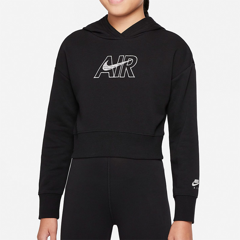 Nike/耐克 正品休闲女大童运动时尚潮流连帽套头卫衣 DM8372-010