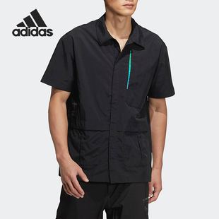 阿迪达斯男子正品 HE5243 亚洲码 运动T恤清仓特价