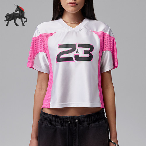 Nike/耐克正品JORDAN飞行女子球衣新款女经典短袖球衣IF1158-100