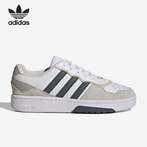 Adidas/阿迪达斯官方正品三叶草Court 男女运动低帮板鞋GX4366
