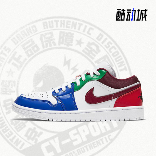 Nike/耐克正品Air Jordan AJ1女子运动低帮篮球鞋DB5455-100
