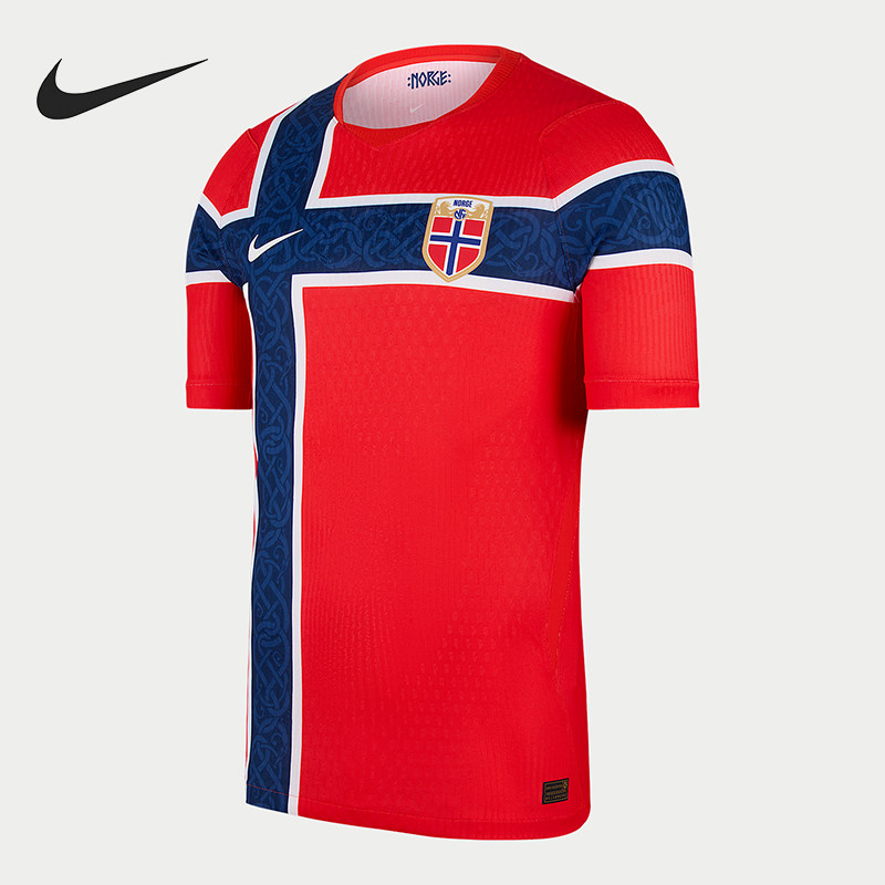 Nike/耐克正品男士主场透气套头圆领短袖足球衣IB5170-673