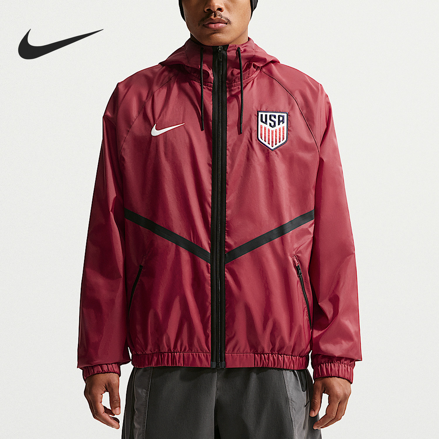 Nike/耐克官方正品Anthem美国队足球夹克新款夹克外套IH1632-677