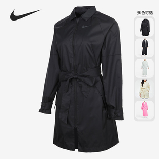 外套DV8231 Nike FIT女子运动翻领夹克长款 STORM 606 耐克正品