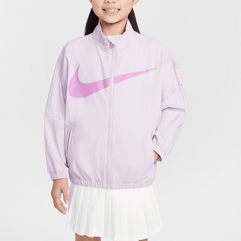 Nike/耐克正品Swoosh小童梭织运动轻盈休闲立领外套II2415-537,童装/婴儿装/亲子装,普通外套,淘宝优惠券,粉丝福利购,淘宝优惠卷