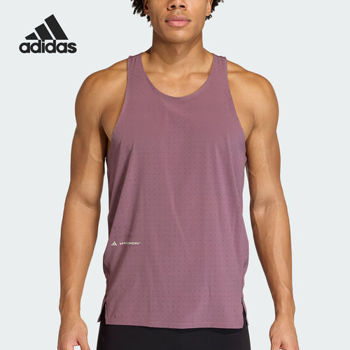 Adidas/阿迪达斯正品夏季男士反光运动舒适透气跑步T恤KB8429