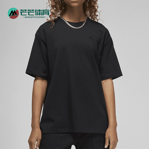Nike/耐克正品女士徽标宽松运动短袖落肩运动经典袖T恤FN4500-010
