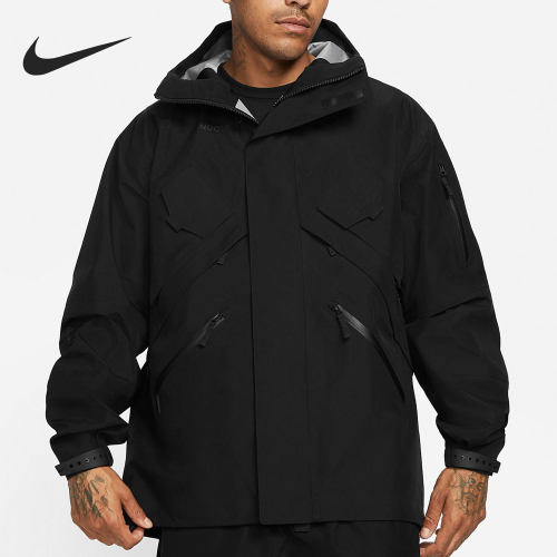 Nike耐克正品NOCTA男防水透气防风连帽拉链夹克DA3987-010