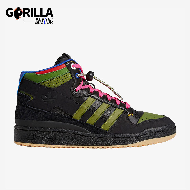 阿迪达斯男士防滑休闲板鞋