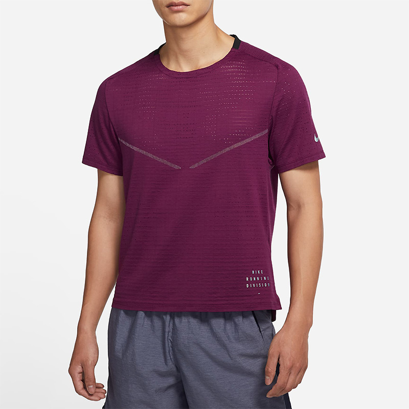 Nike/耐克正品DRI-FIT ADV DIVISION时尚男跑步短袖T恤DM4644-610