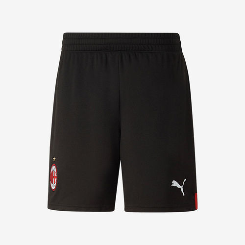 PUMA彪马正品FW 22 AC Milan男款足球直筒松紧短裤765856-01