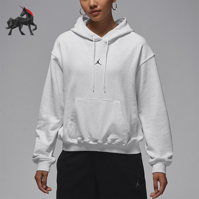 Nike/耐克正品JORDAN女士休闲连帽套头耐穿运动卫衣IB2499-051