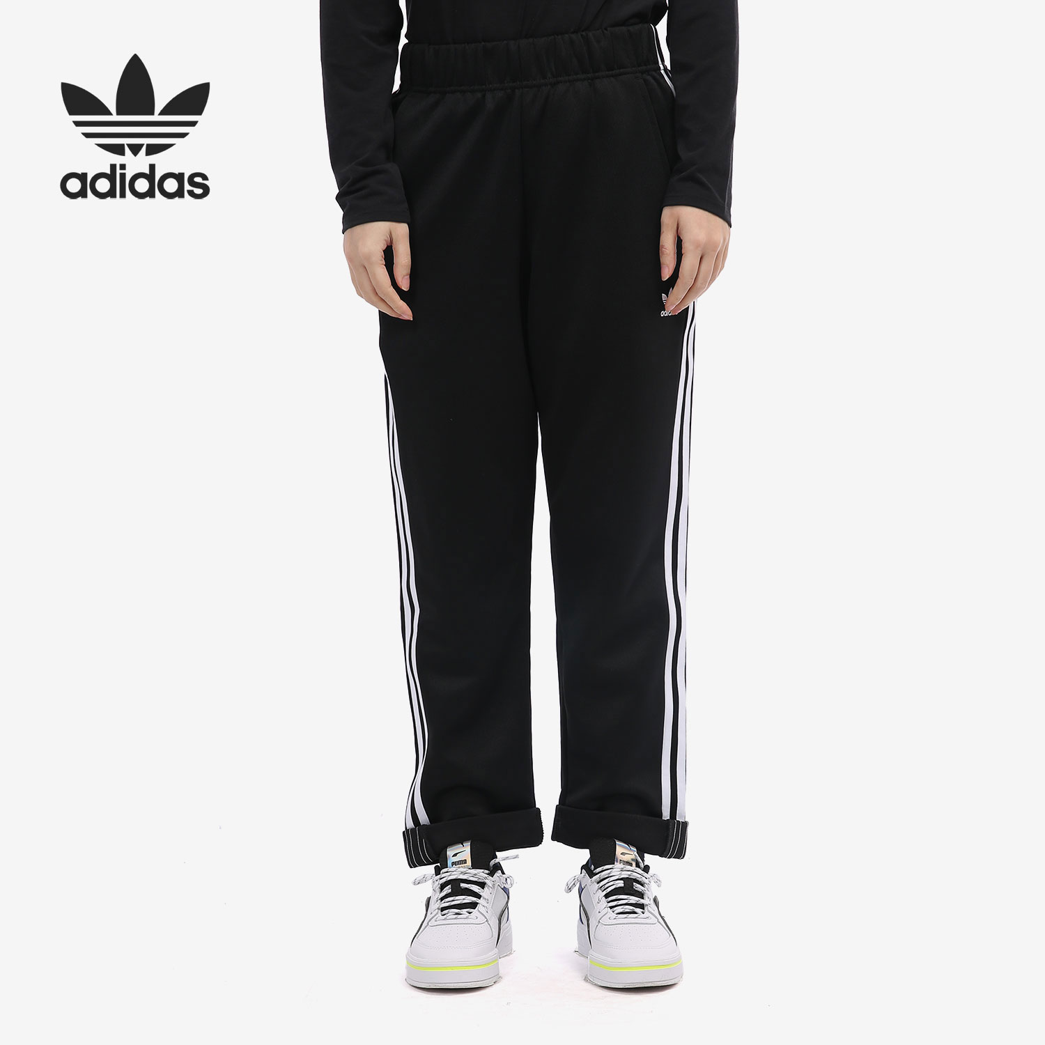 阿迪达斯正品女子九分裤