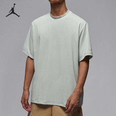 Nike/耐克正品JORDAN男士企领宽松高尔夫针织短袖IB3685-034