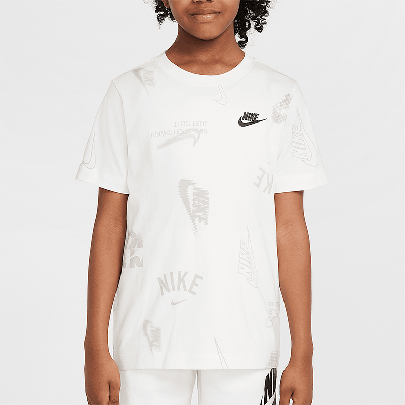 Nike/耐克正品Sportswear大童日常休闲经典针织耐穿T恤HQ9292-100