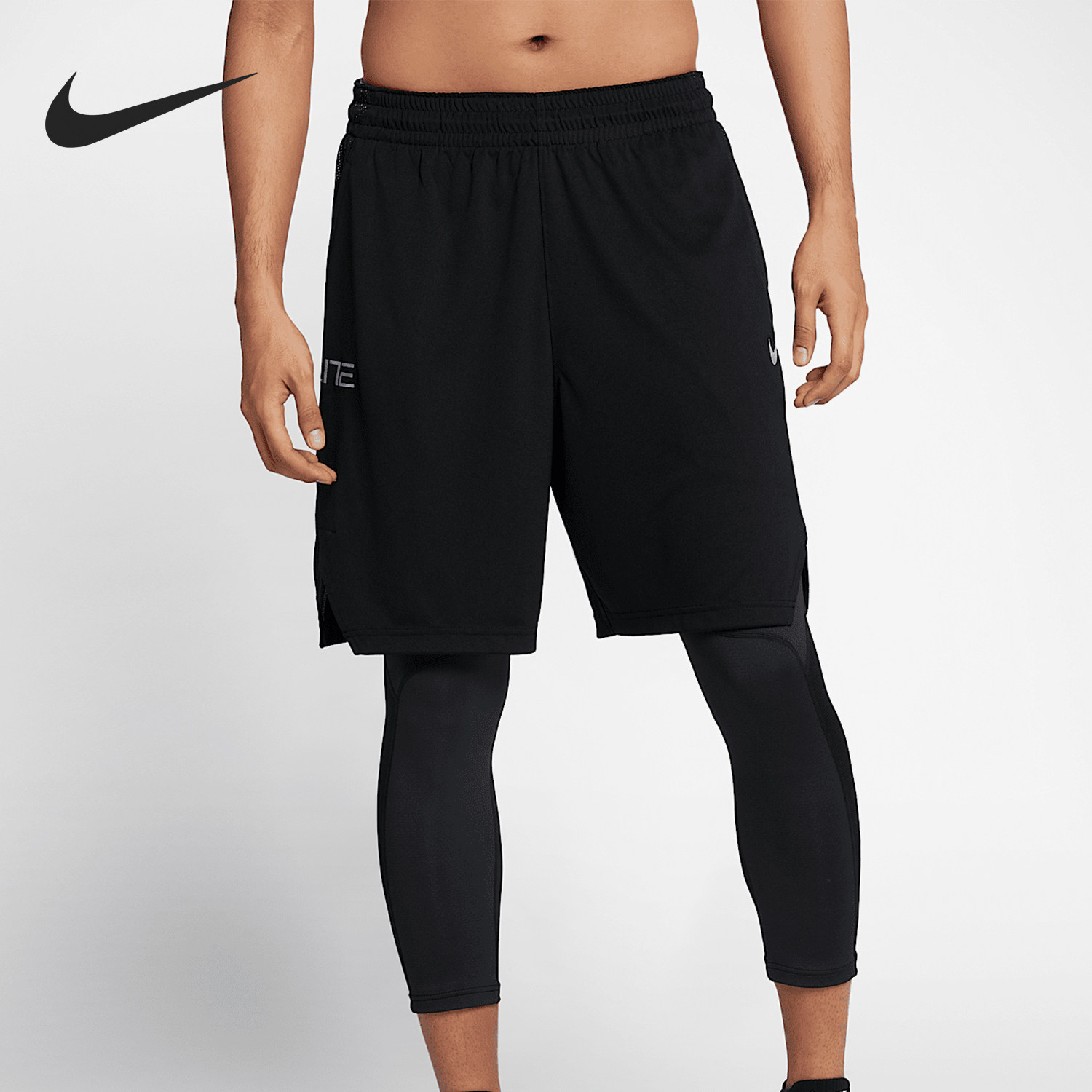 Nike/耐克正品夏季新款男子篮球梭织休闲运动训练透气短裤 855478