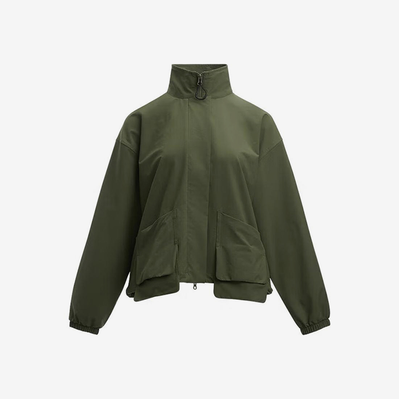 UA/安德玛正品新款女子时尚经典复古梭织立领夹克外套1389309-390