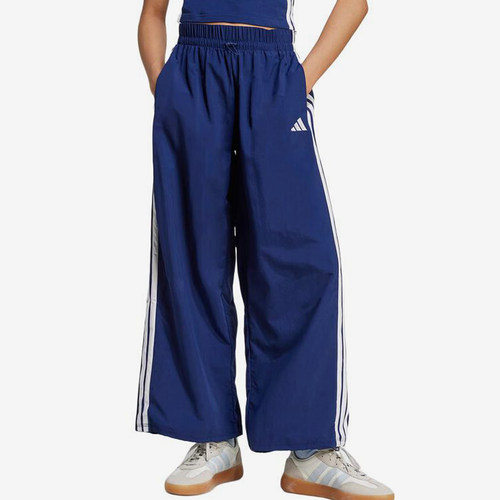 Adidas/阿迪达斯正品梭织条纹松紧休闲裤新款经典女休闲裤JV5328