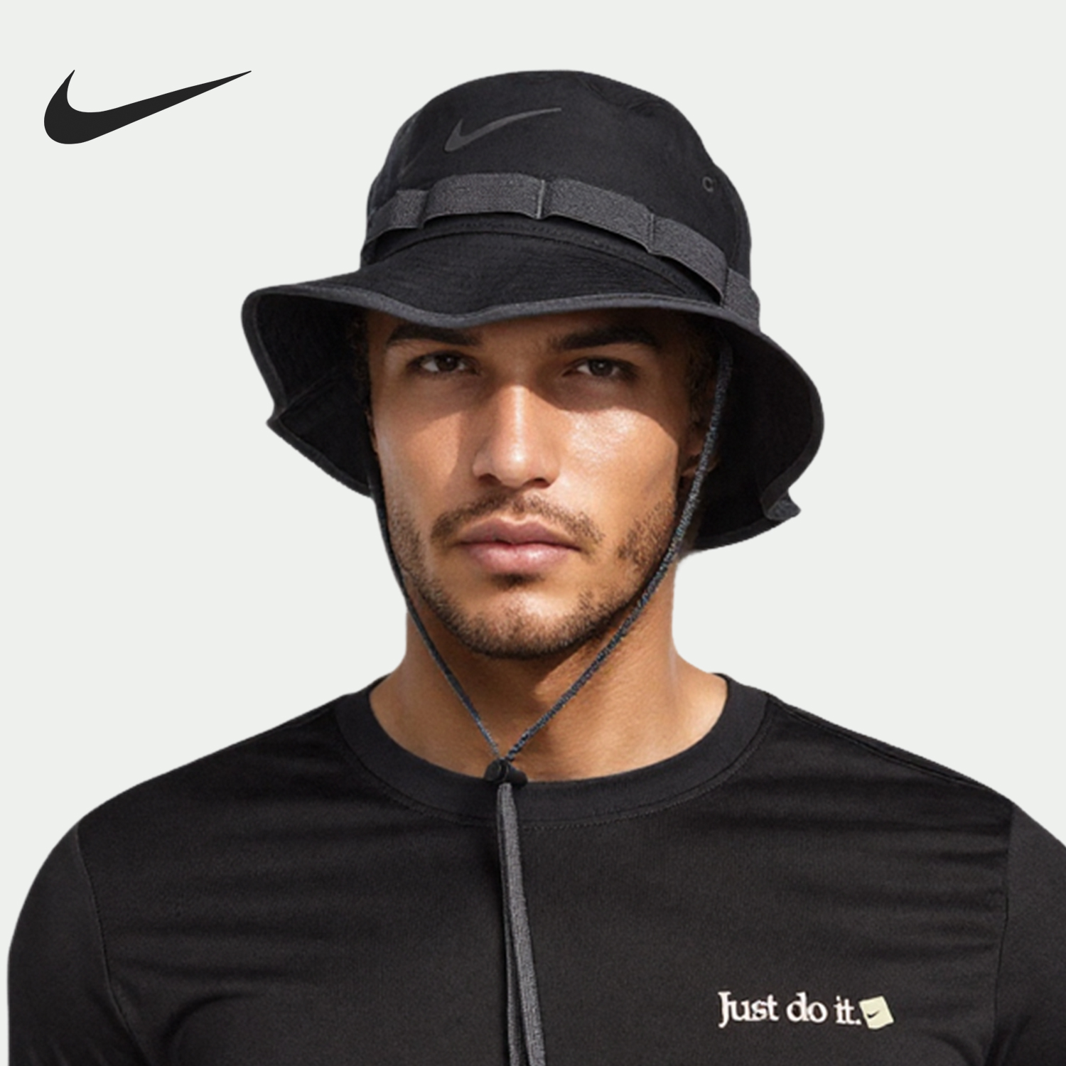 Nike/耐克正品Dri-FIT男女防晒遮阳休闲运动渔夫帽HJ3683-010