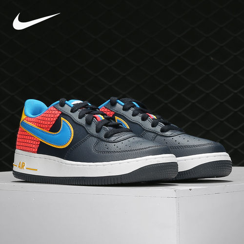 Nike/耐克正品AIR FORCE 1 NOW (GS) 大童休闲运动板鞋AV0748-400