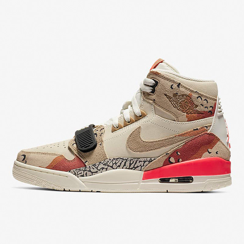 Nike/耐克正品新款AIR JORDAN 男子高帮运动训练篮球鞋AV3922-126