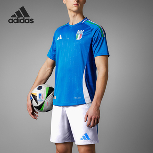 FIGC 阿迪达斯正品 球衣IN0658 AU男士 足球短袖 JSY Adidas