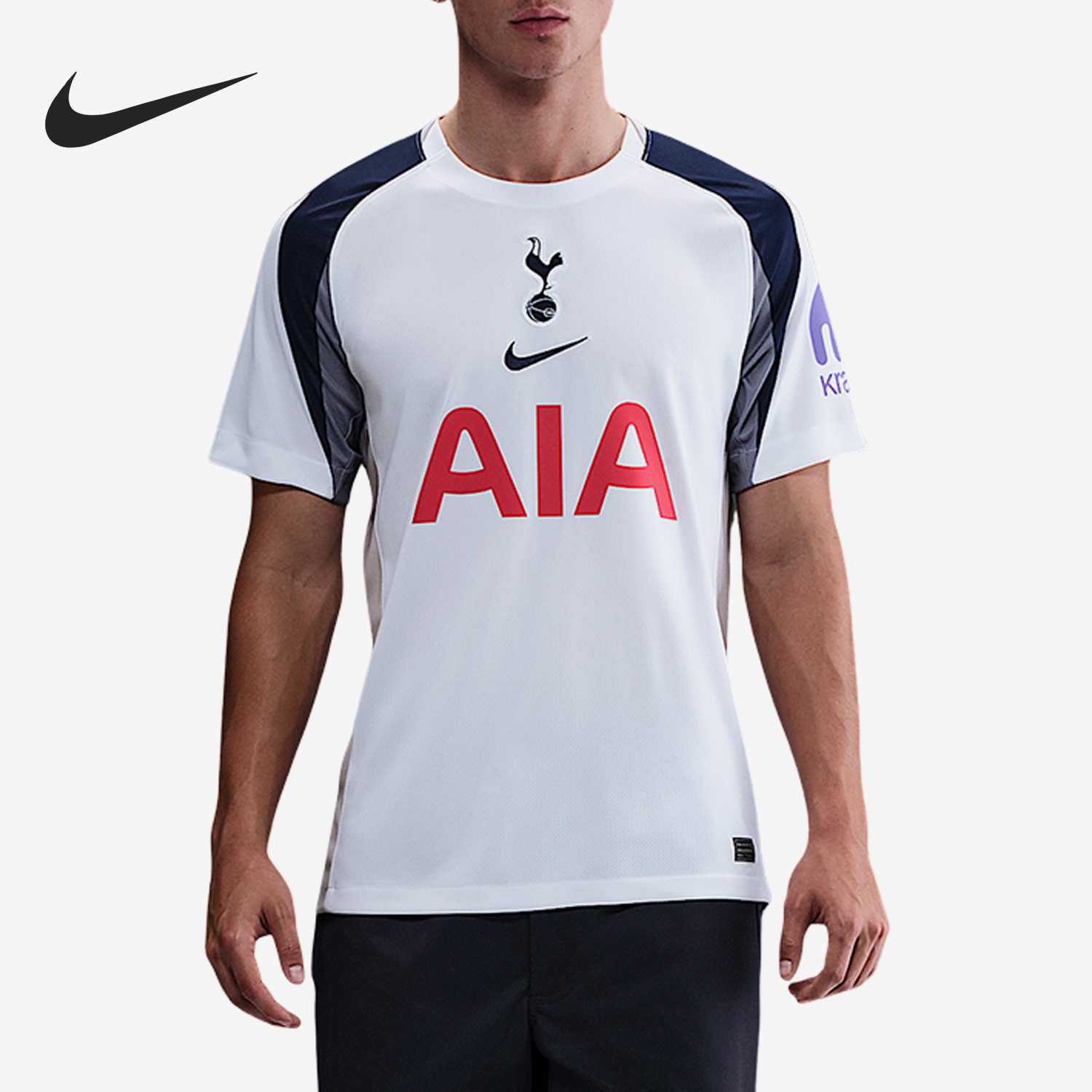 耐克男士足球训练运动透气短袖