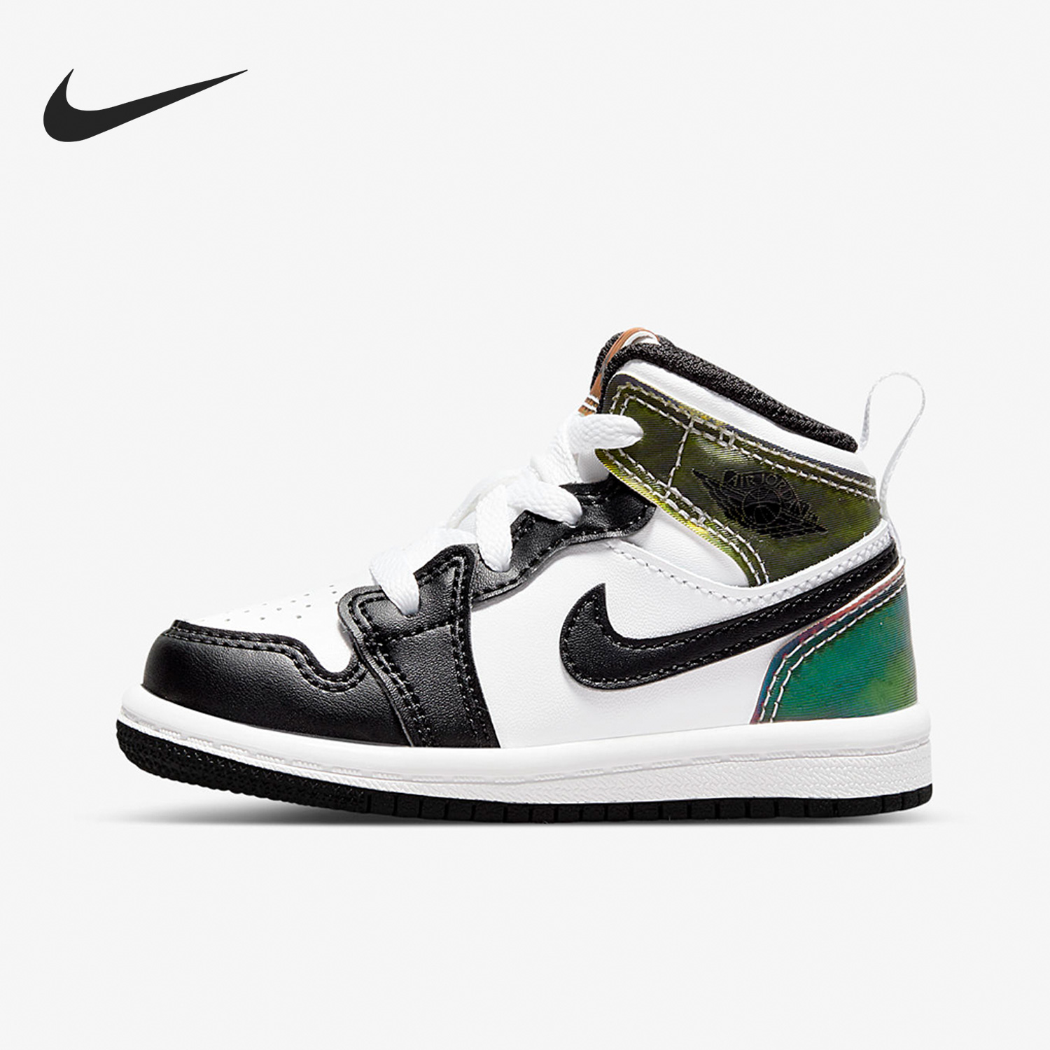 耐克婴童时尚中帮复古运动篮球鞋