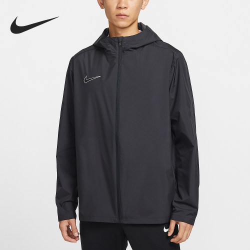 Nike/耐克正品Academy 25男士休闲梭织连帽印花外套IX6960-010