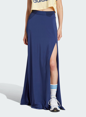 Adidas/阿迪达斯正品三叶草FLOWY SKIRT女士侧开叉裙IN0816