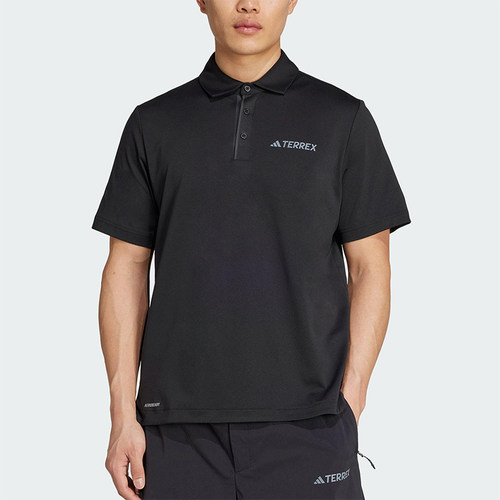 Adidas/阿迪达斯正品2025新款男士经典时尚户外短袖POLO衫JI8331