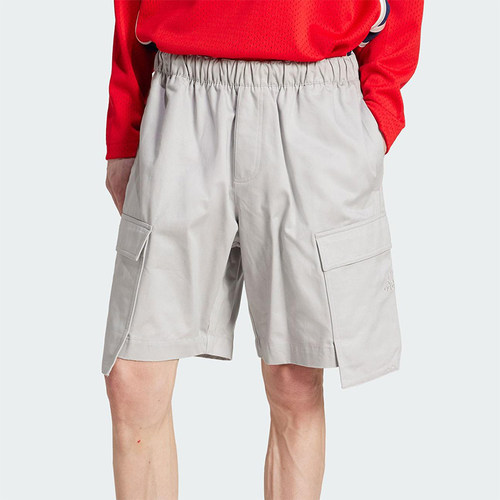 Adidas/阿迪达斯正品UTILITY SHORTS男士运动工装缎面短裤JD5382