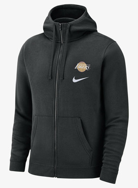 Nike/耐克正品当季新款NBA 男子篮球运动拉链连帽外套 CD3774