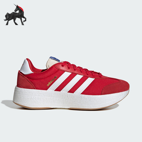Adidas/阿迪达斯正品三叶草男女款时尚潮流系带休闲鞋JI0835