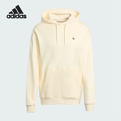 Adidas/阿迪达斯正品2025秋冬款男士宽松日常连帽卫衣JW8518