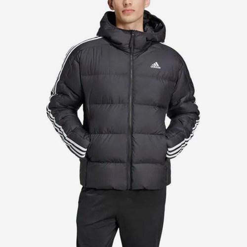 Adidas/阿迪达斯正品新款男士保暖经典保暖连帽防风羽绒服JN7478