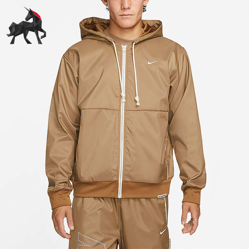 Nike/耐克正品新款男士加绒保暖运动经典休闲连帽外套DQ6185-258