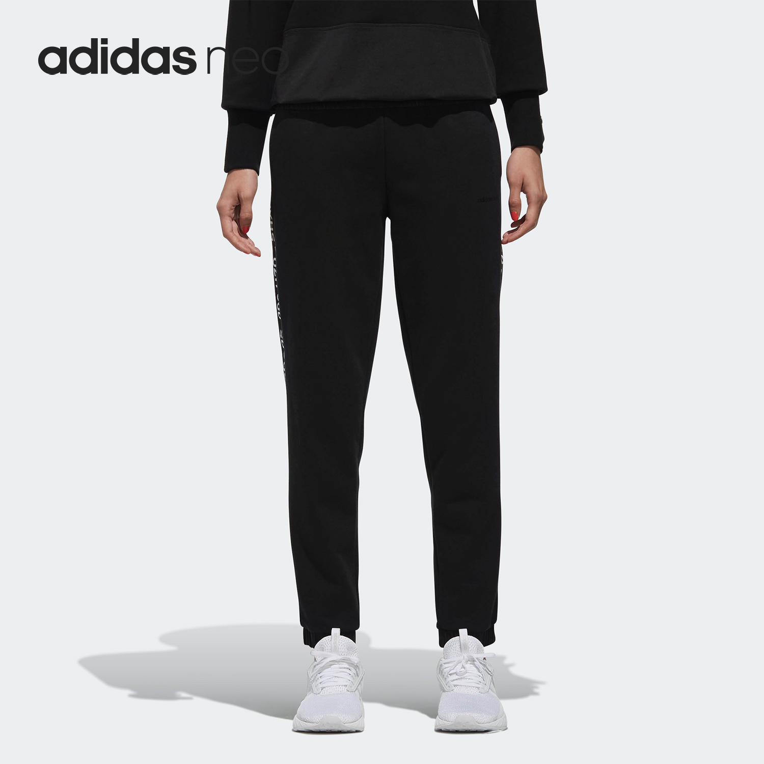 Adidas/阿迪达斯正品neo W UT MAT MIX TP 女子运动长裤 DU2380