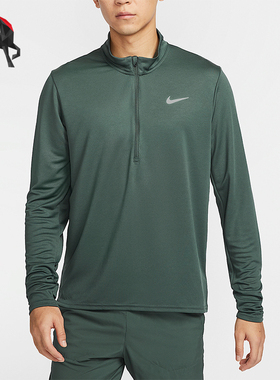 Nike/耐克正品DRI-FIT男士跑步针织反光短跑T恤FQ2495-338