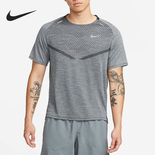 Nike/耐克正品夏季男子跑步运动训练休闲短袖T恤DM4754-010