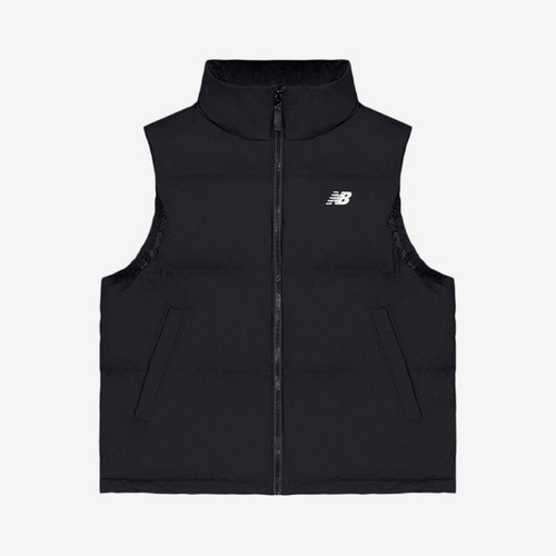 New Balance/NB正品2025新款女子保暖立领羽绒马甲AWV43360-BK