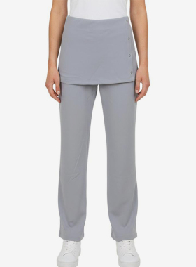Adidas/阿迪达斯正品FOS纯色中腰女简约经典透气休闲运动裤LC8702