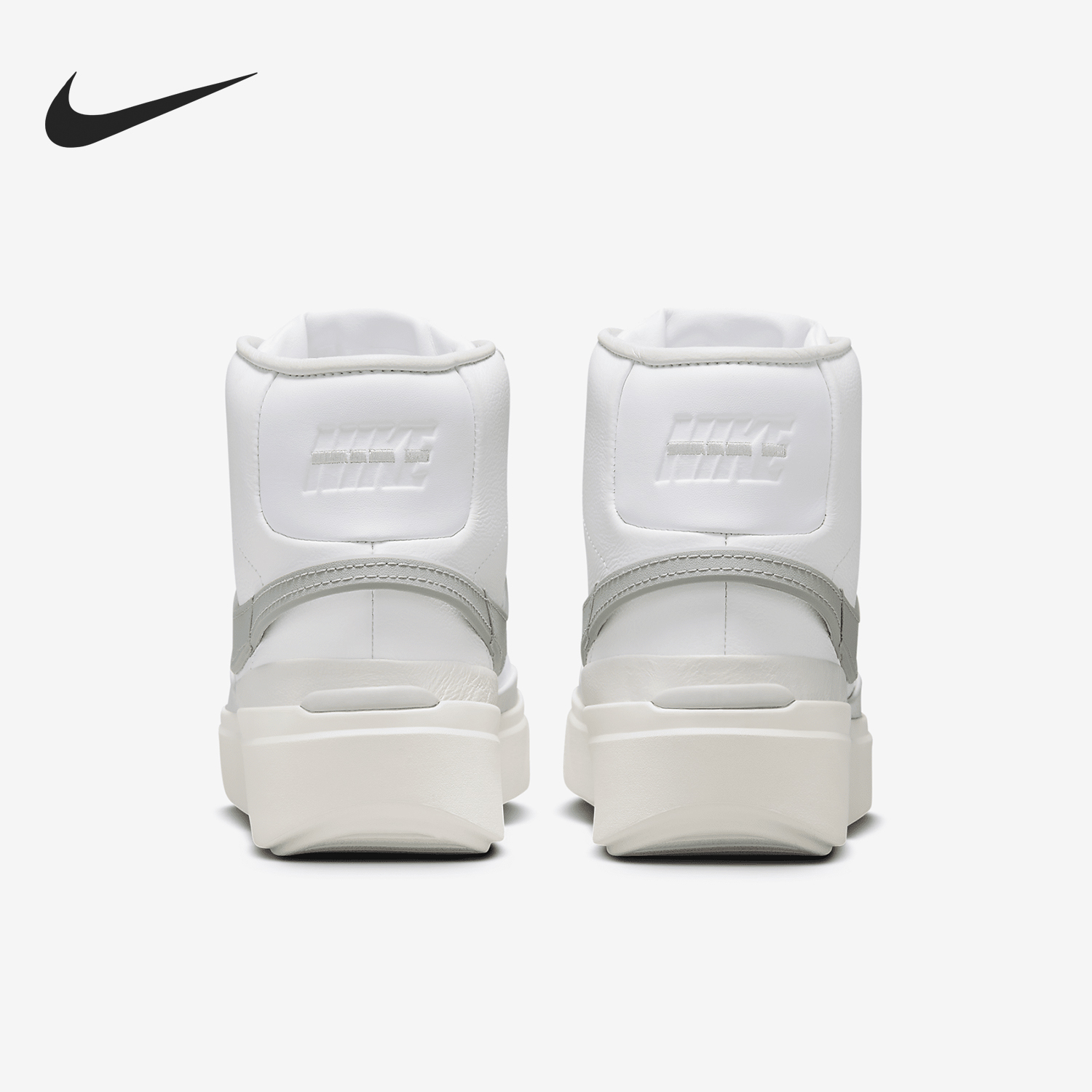 Nike/耐克正品Blazer男士高帮耐磨厚底休闲板鞋DX5800-101