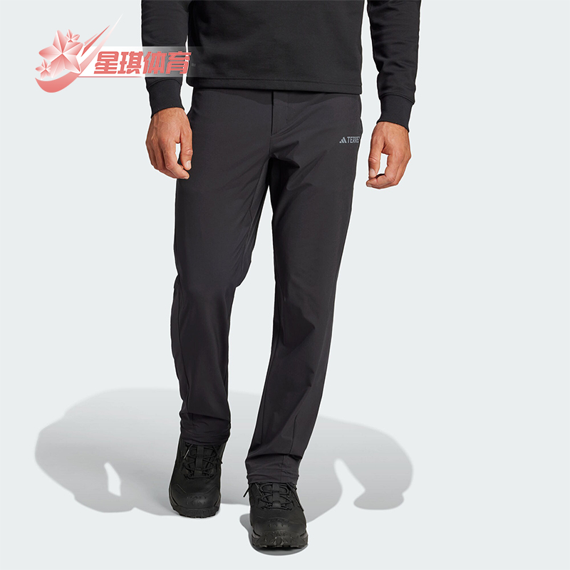 阿迪达斯男士休闲户外裤子