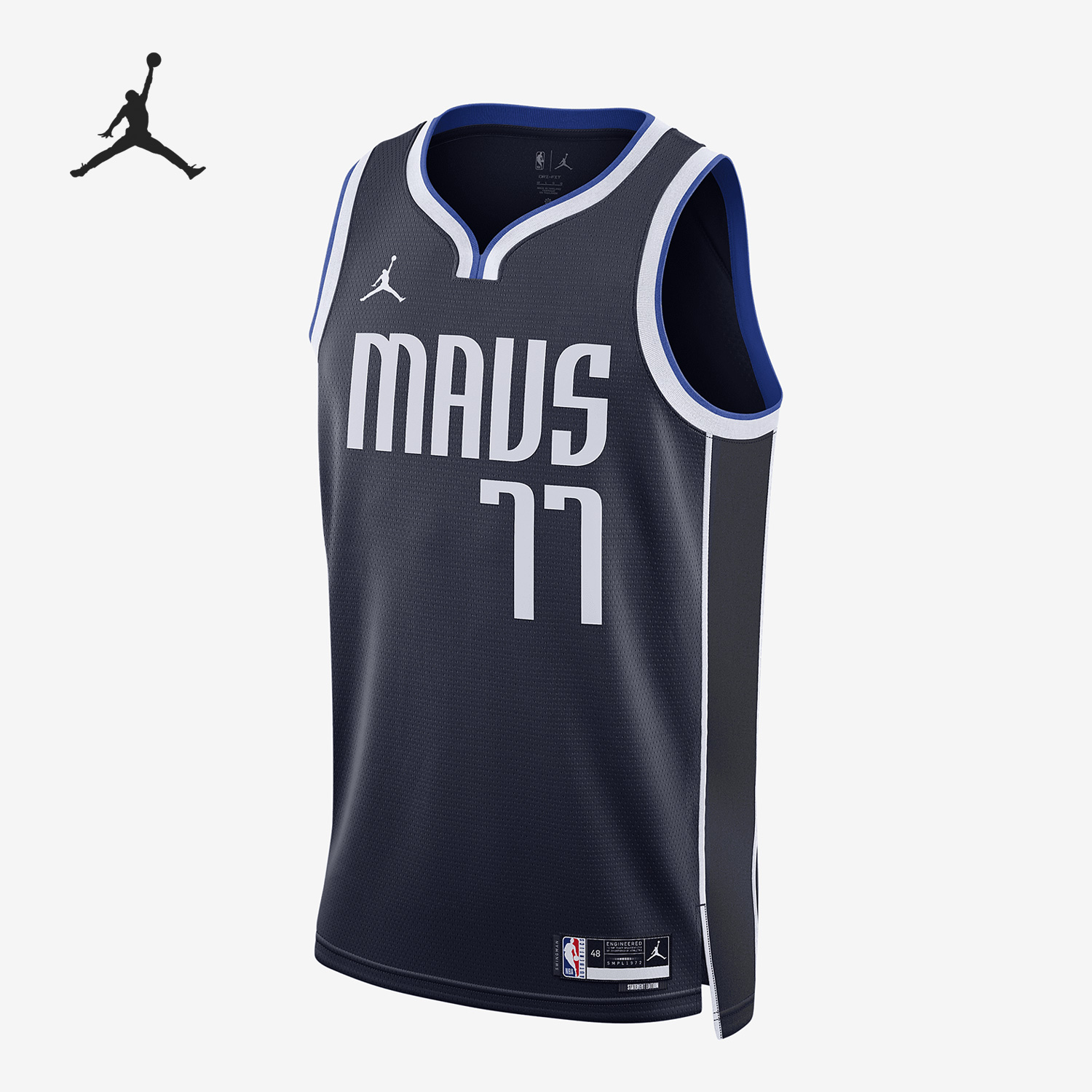 Nike/耐克正品Air Jordan男子达拉斯独行侠队球衣DO9523-420