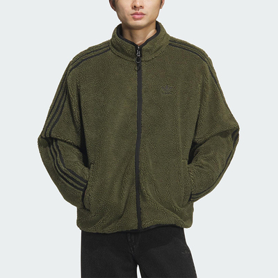 Adidas/阿迪达斯正品三叶草男士立领潮流保暖双面穿羽绒服KS6071
