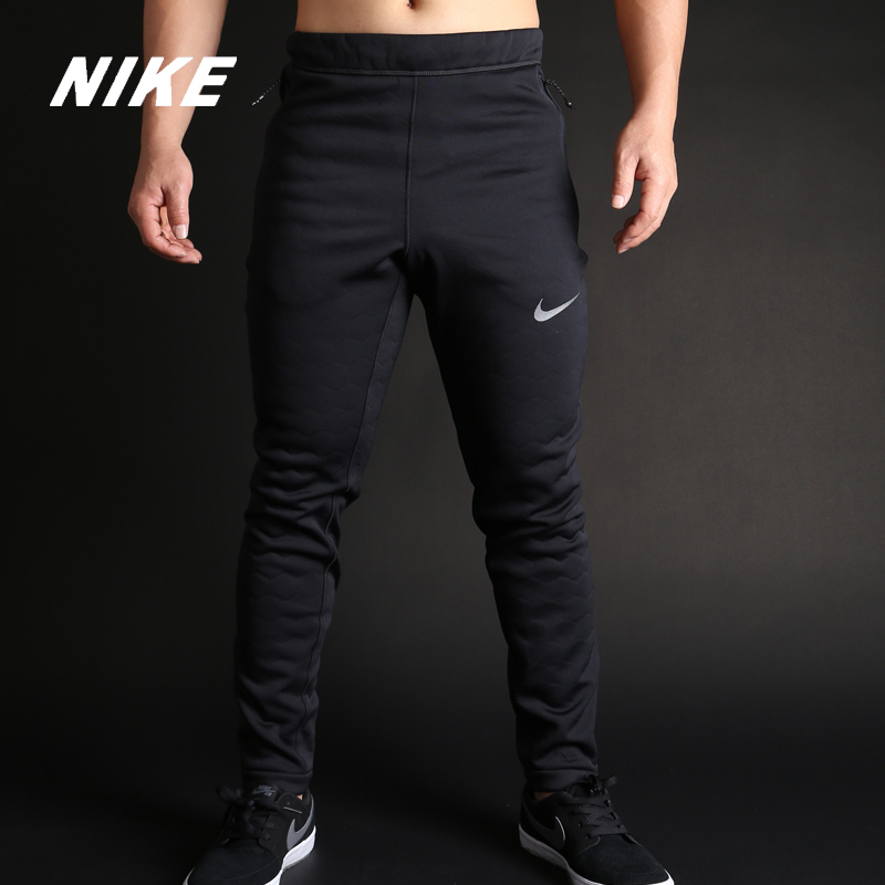 耐克正品男子修身针织长裤
